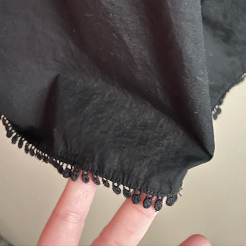 J Crew Crocheted Lace Ruffle Top - Picture 5 of 5